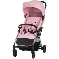 Carucior sport Chipolino Illusion pink marshmallow, Culoare: Roz, Model: sport  - ExclusivMAG.ro