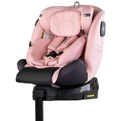 Scaun auto Chipolino Premium I-Size 40-150 cm cu sistem Isofix pink marshmallow, Culoare: Roz, Grupa: 0-36kg (0 luni - 12 ani)  - ExclusivMAG.ro