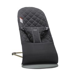 BabyBjorn - Balansoar Bliss Black din tesatura matlasata cu aspect Clasic, Culoare: Negru  - ExclusivMAG.ro