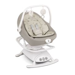Joie – Leagan si balansoar rotativ Sansa 2 in 1 Cosmo Tan, Culoare: Bej  - ExclusivMAG.ro