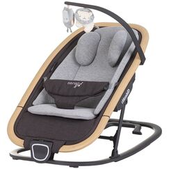 Scaunel balansoar Chipolino Senso cloud wood, Culoare: Gri  - ExclusivMAG.ro