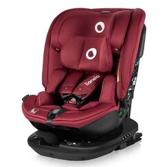 Scaun auto, Lionelo, Bastiaan RWF i-Size, Rotire 360 grade, 0-36 Kg, ECE R129, Rosu, Culoare: Rosu, Grupa: 0-36kg (0 luni - 12 ani)  - ExclusivMAG.ro