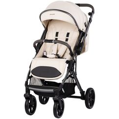 Carucior sport Chipolino Omnia cu maner reversibil cashmere, Culoare: Bej, Model: sport  - ExclusivMAG.ro