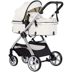 Carucior Chipolino Vista 2 in 1 biscotta, Culoare: Bej, Model: 2 in 1  - ExclusivMAG.ro