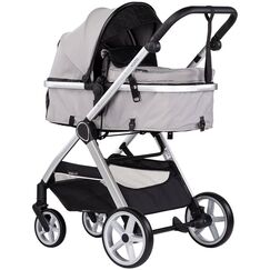 Carucior Chipolino Vista 2 in 1 cloud grey, Culoare: Gri deschis, Model: 2 in 1  - ExclusivMAG.ro