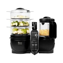 Babymoov - Robot multifunctional 5 in 1 Nutribaby (+) XL, Mineral Black  - ExclusivMAG.ro