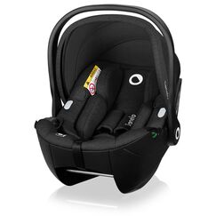 Scoica auto, Lionelo, Moxie, i-Size, 40-87 cm, Conform cu R129, Negru, Culoare: Negru, Grupa: 0-13kg (0 luni - 12 luni)  - ExclusivMAG.ro