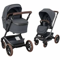 Carucior Maxi-Cosi FAME TWILLIC GRAPHITE, Culoare: Gri, Model: 2 in 1  - ExclusivMAG.ro