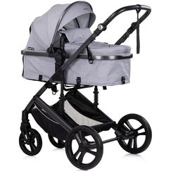 Carucior Chipolino Amore 2 in 1 platinum, Culoare: Gri deschis, Model: 2 in 1  - ExclusivMAG.ro