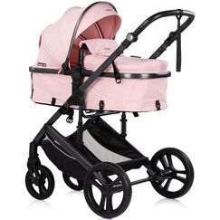 Carucior Chipolino Amore 2 in 1 powder pink, Culoare: Roz, Model: 2 in 1  - ExclusivMAG.ro