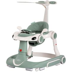 Premergator Chipolino Happy Walker 5 in 1 basil, Culoare: Verde inchis  - ExclusivMAG.ro