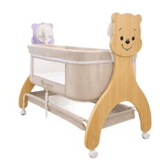 Patut Multifunctional cu leganare electrica, sunete si Bluetooth, AppeKids - Buggy  - ExclusivMAG.ro