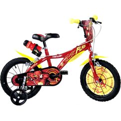 Bicicleta copii Dino Bikes 16" Flash, Culoare: Rosu, Dimensiuni: 16 inch  - ExclusivMAG.ro