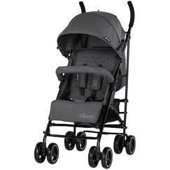 Carucior sport Chipolino Milano charcoal, Culoare: Gri/Negru, Model: sport  - ExclusivMAG.ro