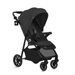 Carucior sport, Lionelo, Emma One, Pana la 22 kg, 6 luni+, Conform cu EN1888-1, Gri, Culoare: Gri, Model: sport  - ExclusivMAG.ro