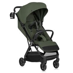 Carucior sport, Lionelo, Bess, Pana la 22 kg, 6 luni+, Verde, Culoare: Verde inchis, Model: sport  - ExclusivMAG.ro
