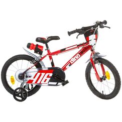 Bicicleta copii Dino Bikes 16" 416 rosu, Culoare: Rosu, Dimensiuni: 16 inch  - ExclusivMAG.ro