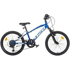 Bicicleta copii Dino Bikes 20" MTB baieti Sport albastru cu 6 viteze si suspensie  - ExclusivMAG.ro