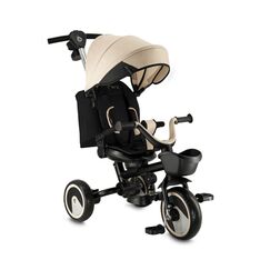 Tricicleta Multifunctionala 3 in 1 cu scaun reversibil, Momi ivi - Beige, Culoare: Bej  - ExclusivMAG.ro