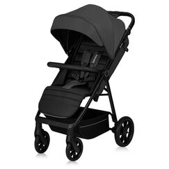 Carucior sport, Lionelo, Mira, Pana la 22 kg, 6 luni+, Gri, Culoare: Gri/Negru, Model: sport  - ExclusivMAG.ro