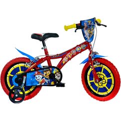 Bicicleta copii Dino Bikes 14" Paw Patrol, Culoare: Rosu/Albastru, Dimensiuni: 14 inch  - ExclusivMAG.ro