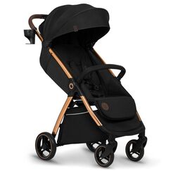 Carucior sport, Lionelo, Ingrid, Pana la 22 Kg, 6 luni+, Negru, Culoare: Negru/Auriu, Model: sport  - ExclusivMAG.ro