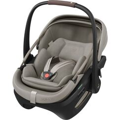 Cos Auto Maxi-Cosi Coral Slide Pro SAPPHIRE SAND, Culoare: Gri deschis, Grupa: 0-13kg (0 luni - 12 luni)  - ExclusivMAG.ro