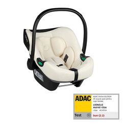 Scoica auto, Lionelo, i-Size Astrid, 0-13 Kg, 40-87 cm, Testat ADAC, Conform cu standardul european de securitate R129, Crem, Culoare: Crem, Grupa: 0-13kg (0 luni - 12 luni)  - ExclusivMAG.ro