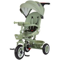 Tricicleta Chipolino Marathon pastel green, Culoare: Verde inchis  - ExclusivMAG.ro