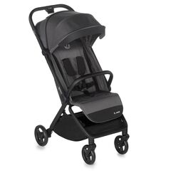 Carucior sport, Jane, Clap, De la nastere pana la 26Kg, Conform cu standardul european EN 1888-2:2018+A1:2023, Coal, Culoare: Gri/Negru, Model: sport  - ExclusivMAG.ro