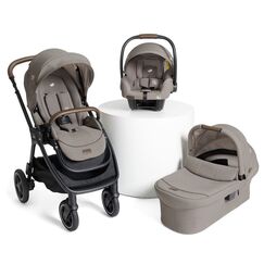 Carucior pentru copii multifunctional Joie 3 in 1 Finiti Signature Maple, Culoare: Crem  - ExclusivMAG.ro