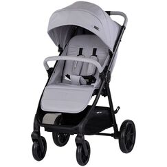Carucior sport Chipolino Ultera cu husa picioare platinum, Culoare: Gri deschis, Model: sport  - ExclusivMAG.ro