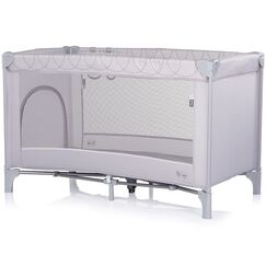 Patut pliabil Chipolino Capri platinum, Culoare: Gri deschis, Dimensiuni: 120x60  - ExclusivMAG.ro