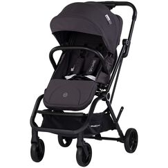 Carucior sport Chipolino Go Twist cu sezut rotativ charcoal, Culoare: Negru, Model: sport  - ExclusivMAG.ro