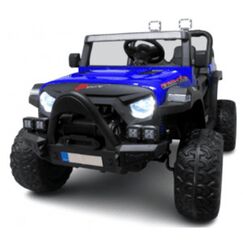 Masinuta electrica cu telecomanda Auto X16, putere 90W, R-Sport - Albastru, Culoare: Albastru, Capacitate acumulator: 12V  - ExclusivMAG.ro