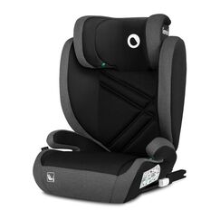 Scaun auto, Lionelo, Hugo i-Size, 100-150 cm, 4-12 ani, Gri, Culoare: Gri/Negru, Grupa: 15-36kg (4 ani - 12 ani)  - ExclusivMAG.ro
