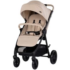 Carucior sport Chipolino Ultera cu husa picioare latte, Culoare: Crem, Model: sport  - ExclusivMAG.ro