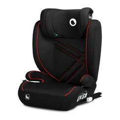 Scaun auto, Lionelo, Hugo i-Size, 100-150 cm, 4-12 ani, Rosu, Culoare: Negru/Rosu, Grupa: 15-36kg (4 ani - 12 ani)  - ExclusivMAG.ro