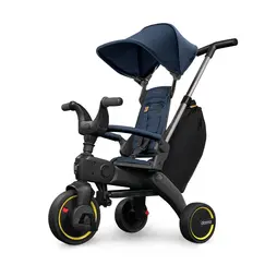 Tricicleta Doona Liki Trike S3 Deep Blue, Culoare: Albastru  - ExclusivMAG.ro