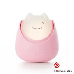 Lampa de veghe Nosiboo Zigg Pink, Culoare: Roz  - ExclusivMAG.ro