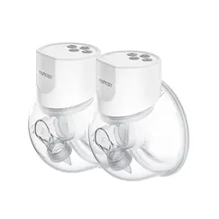 Pompa de san Momcozy Hands-free dubla S12 Pro White, Culoare: Alb  - ExclusivMAG.ro