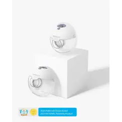 Pompa de san Momcozy Hands-free dubla M5 Purple, Culoare: Mov  - ExclusivMAG.ro