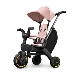Tricicleta Doona Liki Trike S3 Bush Pink, Culoare: Roz  - ExclusivMAG.ro