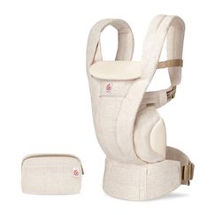 Marsupiu Ergobaby Omni Deluxe - Linen Natural, Culoare: Natur  - ExclusivMAG.ro