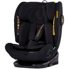 Scaun auto Chipolino Techno iGrow I-Size 40-150 cm - noir, Culoare: Negru, Grupa: 0-36kg (0 luni - 12 ani)  - ExclusivMAG.ro
