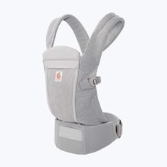 Marsupiu Ergobaby Omni Lite Mesh - Pearl Grey, Culoare: Gri deschis  - ExclusivMAG.ro