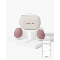 Pompa de san Momcozy Hands-free dubla M9 Red  - ExclusivMAG.ro