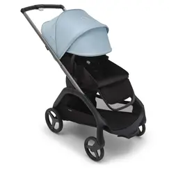 Carucior Bugaboo Dragonfly - Graphite Midnight Black Skyline Blue, Culoare: Blue, Model: sport  - ExclusivMAG.ro