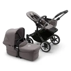 Carucior Bugaboo Donkey 5 Mono - Graphite Grey Melange, Culoare: Gri deschis, Model: 2 in 1  - ExclusivMAG.ro