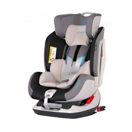 Scaun auto Vento cu ISOFIX si Top-Tether 0-25 kg Grey Coletto, Culoare: Gri, Grupa: 0-25kg (0 luni - 7 ani)